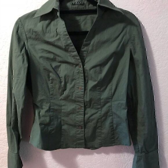 NWOT. Great condition Sisley button down shirt. - Picture 3 of 7